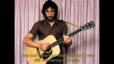 Pete Townshend Slit Skirts Lyrics Video Dailymotion