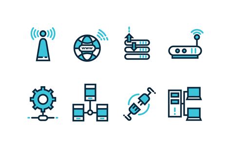 Network Icon Pack 167669 Vector Art At Vecteezy