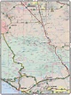 Free map of Ventura county with towns and roads. Free large detailed ...