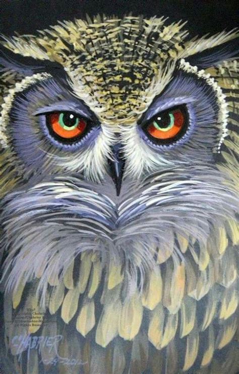 Beautiful Painting Owl Artwork Owl Painting Owl Art