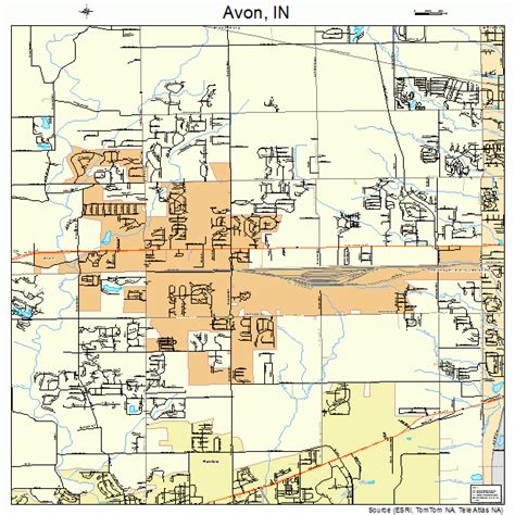 Maybe you would like to learn more about one of these? Avon Indiana Street Map 1802908
