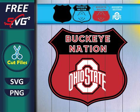 Ohio State Svg Free Buckeye Nation Free Svg Files