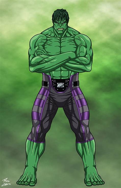 The Hulk Commission By Phil Cho On Deviantart Marvel Comics Art