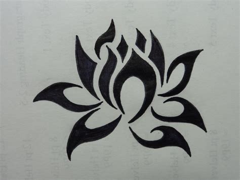 Lotus Flower Drawing Simple My Story With Tw