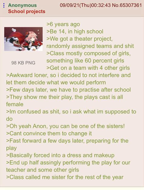 Anon Is A Gaslit Sissy R Greentext Greentext Stories Know Your Meme
