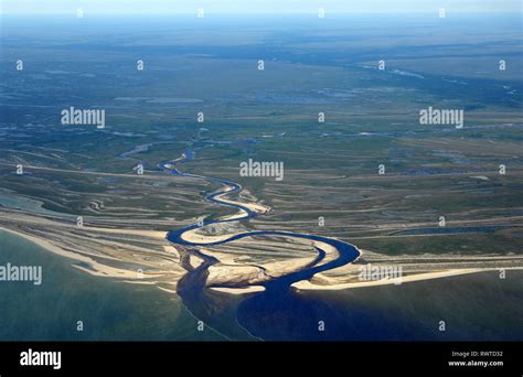 Aerial Broad River Wapusk National Park Manitoba Stock Photo Alamy