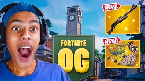 Og Fortnite Is Finally Back Youtube