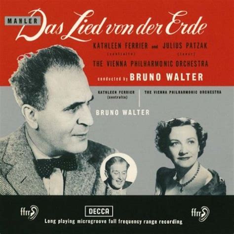 bruno walter mahler das lied von der erde cd