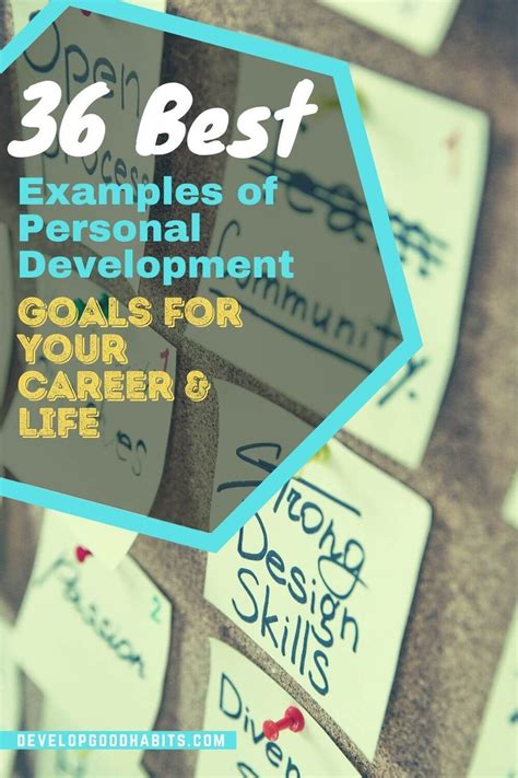 36 Examples Of Personal Development Goals For Your Career And Life