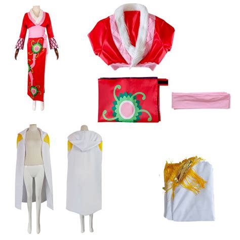Anime One Piece Boa Hancock Cheongsam Kimono Element Cos Clothing Women Dress Uniform Suit