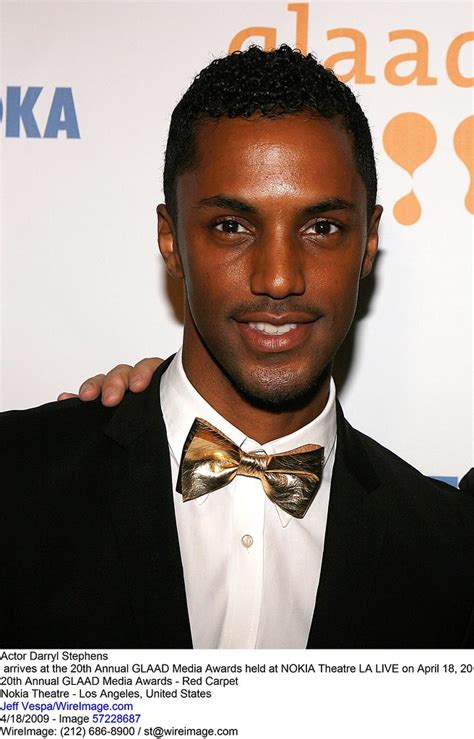 Actor Darryl Stephens Arrives At The 20th Annual Glaad Med Flickr