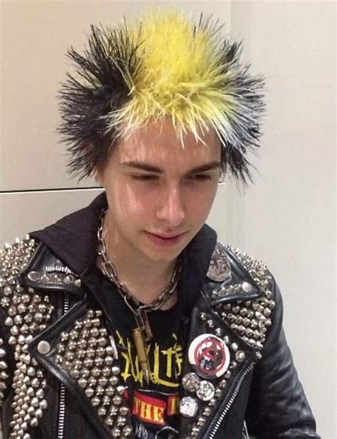 top 41 punk hairstyles for men [2019 choicest collection] punk hair punk rock hair punk haircut