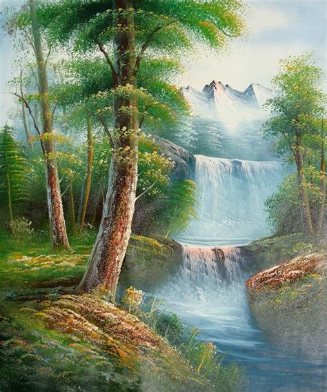 Beautiful Lake Natural Scenery Painting Lh 355000 China Oil