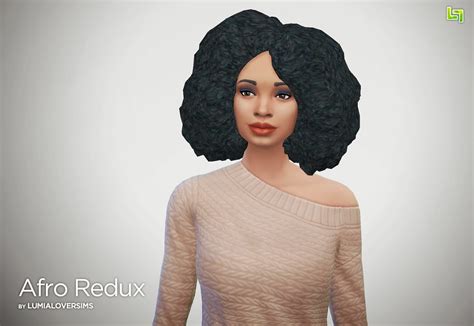 My Sims 4 Blog Lumialover Sims Afro Redux For Females