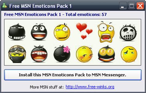 Messenger Jump Free Msn Emoticons Pack Download