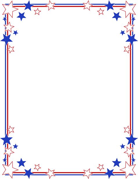 Free Printable 4th Of July Stationery Free Printable