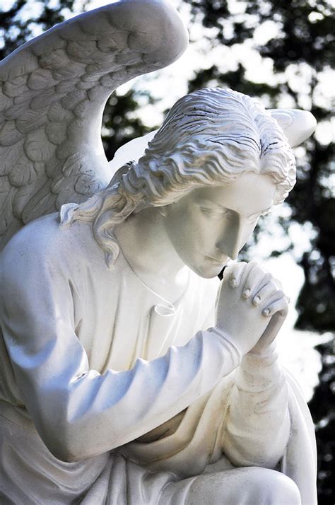 Praying Angel Closeup Photograph By Sally Rockefeller