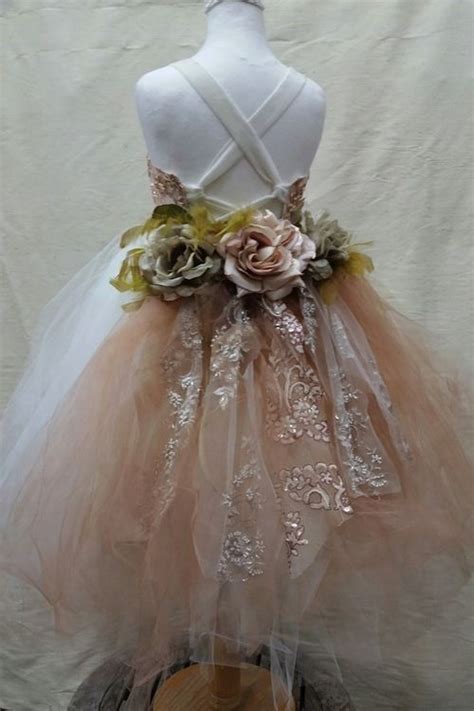 This Gorgeous Couture Wedding Flower Girl Dress Is A Vintage Inspired