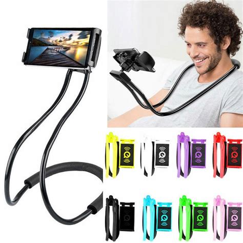 Mobile Phone Holder Hanging Neck Lazy Cellphone Mount Accessories