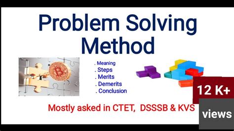 Complete About Problem Solving Method Last Part Of Teaching Method