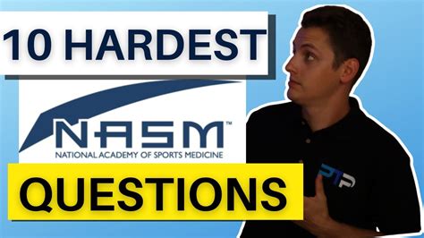 The 10 Hardest Nasm Cpt Exam Questions In 2023 Youtube
