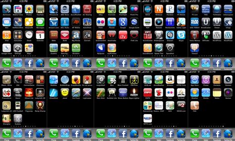Iphone Home Screens March 1 2010 Time For An Updated Scr Flickr