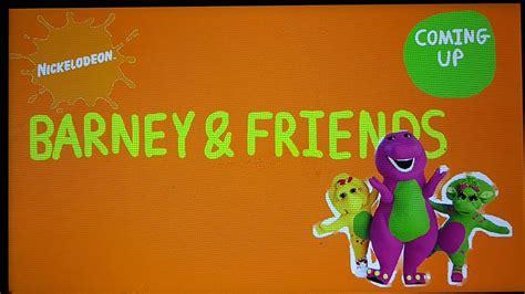 Nickelodeon Bumper 2008 2009 Coming Up Barney And Friends Now More