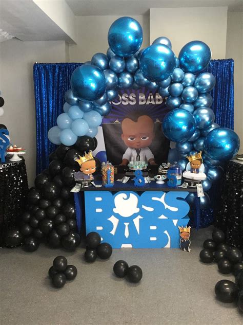 Boss Baby Baby Shower Party Ideas Photo 1 Of 19 Catch My Party