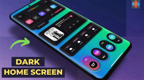 Dark Home Screen Setup Best Nova Launcher Setup 2022