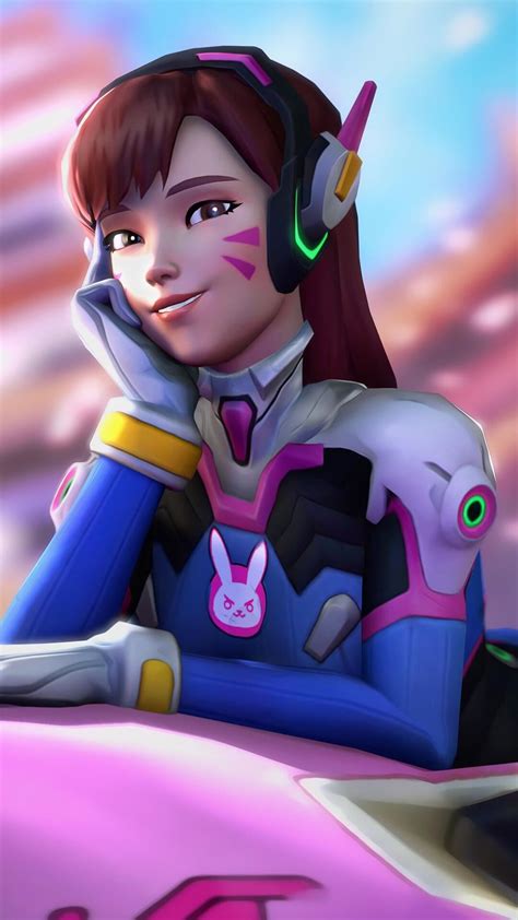 1080x1920 Dva Overwatch Iphone 76s6 Plus Pixel Xl One Plus 33t5 Hd 4k Wallpapers Images