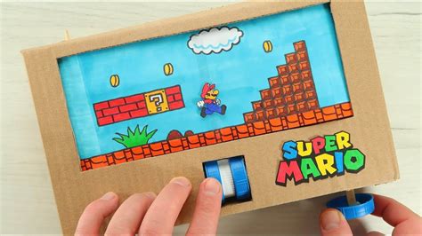 How To Make Super Mario Game From Cardboard No Electronic Components