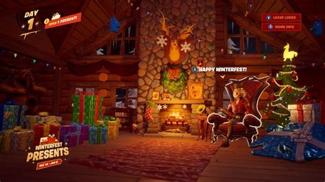 And to make opening gifts even more exciting, players can shake the presents before opening the gift to guess what is inside. Critique: Best Fortnite Gift Winterfest