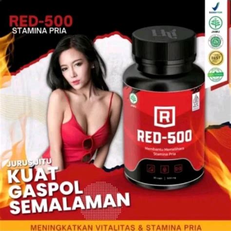 Viral Obat Kuat Red 500 Original Kapsul Bersegel Obat Kuat Tahan Lama Red Kapsul Kuat Pria