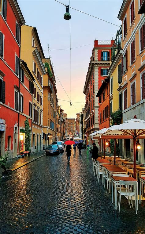 Rome Italy Street Europe Architecture City Building Street