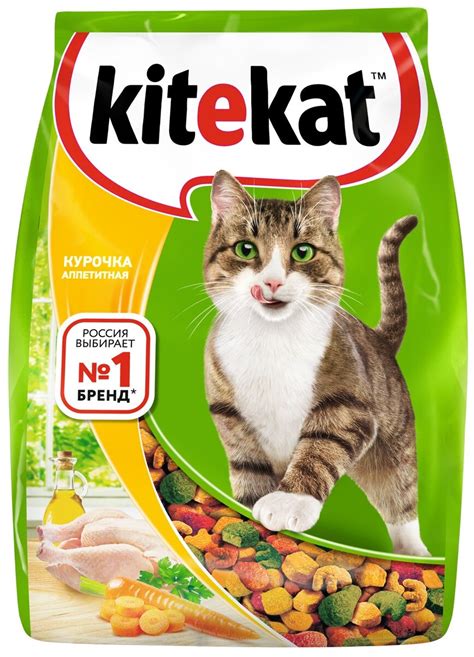 Сухой корм для кошек Kitekat с курицей 350 г — купить в интернет
