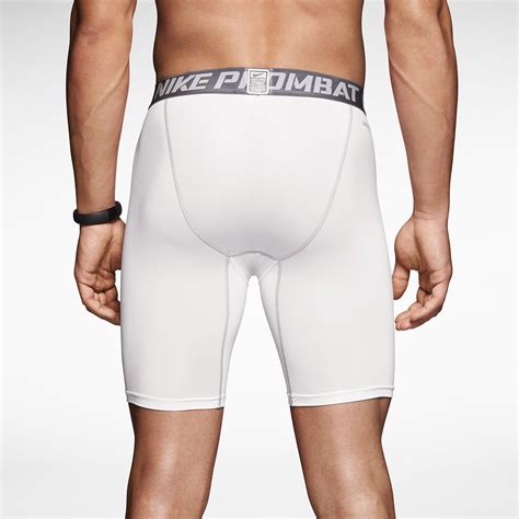 Nike Mens Pro Core Compression 6 Shorts White