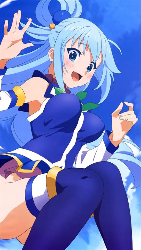 Konosuba Aquahtc One Wallpaper 1080×1920 Kawaii Mobile