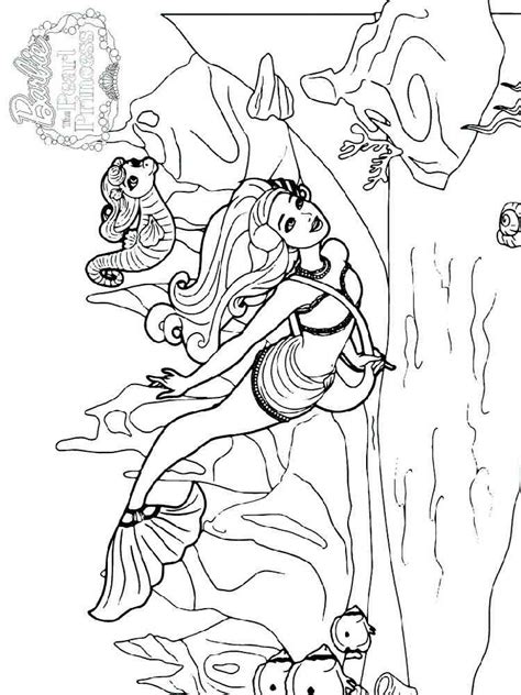 Barbie Mermaid Coloring Pages Best Coloring Pages For Kids Barbie
