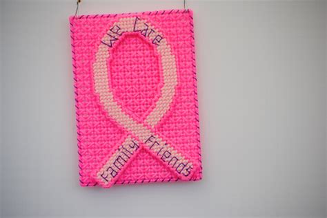 We Care Cancer Awareness Photo Frame Wall Decoration Etsy