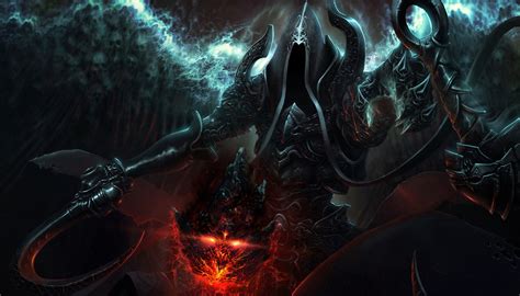 4k Reaper Of Souls Malthael Demons Diablo Iii Wings Throne Hd