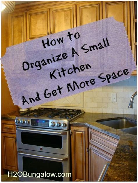 Best small kitchen organization ideas? How To Organize A Small Kitchen And Get More Space | Home ...
