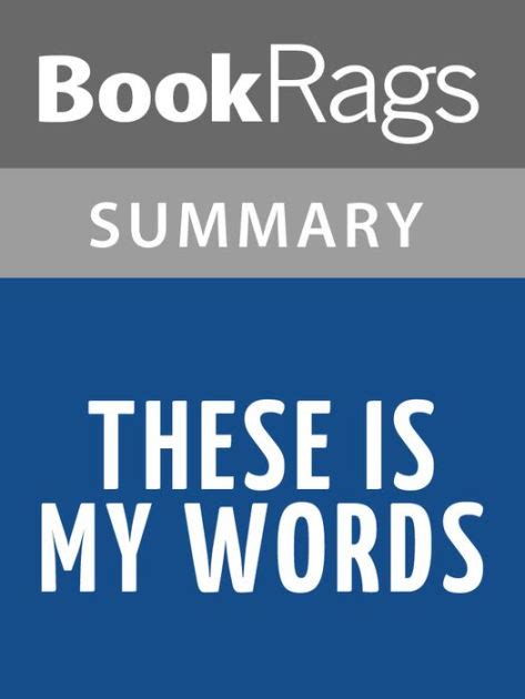 These Is My Words By Nancy E Turner L Summary Study Guide By BookRags EBook Barnes Noble