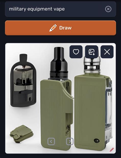 Military Equipment Vape Rweirddalle