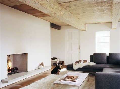 10 Examples Of Contemporary Minimalist Fireplaces From The Remodelista