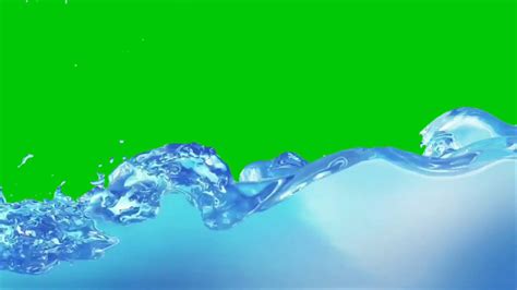 Water Effects Animation Green Screen Youtube