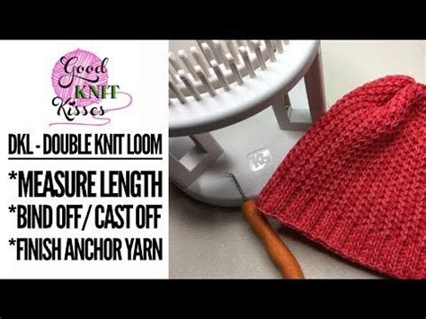 Gathered (drawstring) bind off for a quick finish. Rotating Double Knit Loom Measuring and Bind Off Tips ...