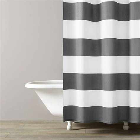 Hampton Stripe Shower Curtain Kassatex