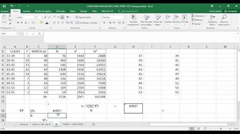 Como Calcular La Desviacion Estandar En Excel Para Datos Agrupados My
