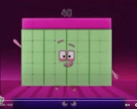 I Saw The Official 6 Times Table And What The Heck Is 48 Rnumberblocks