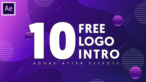 10 Free Logo Intro for Adobe After Effects Templates - YouTube